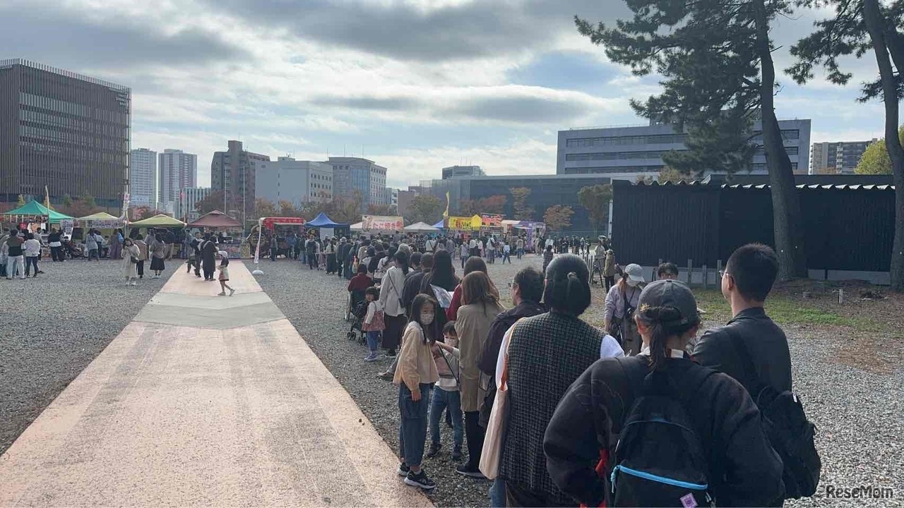 過去開催の「芋フェス」のようす