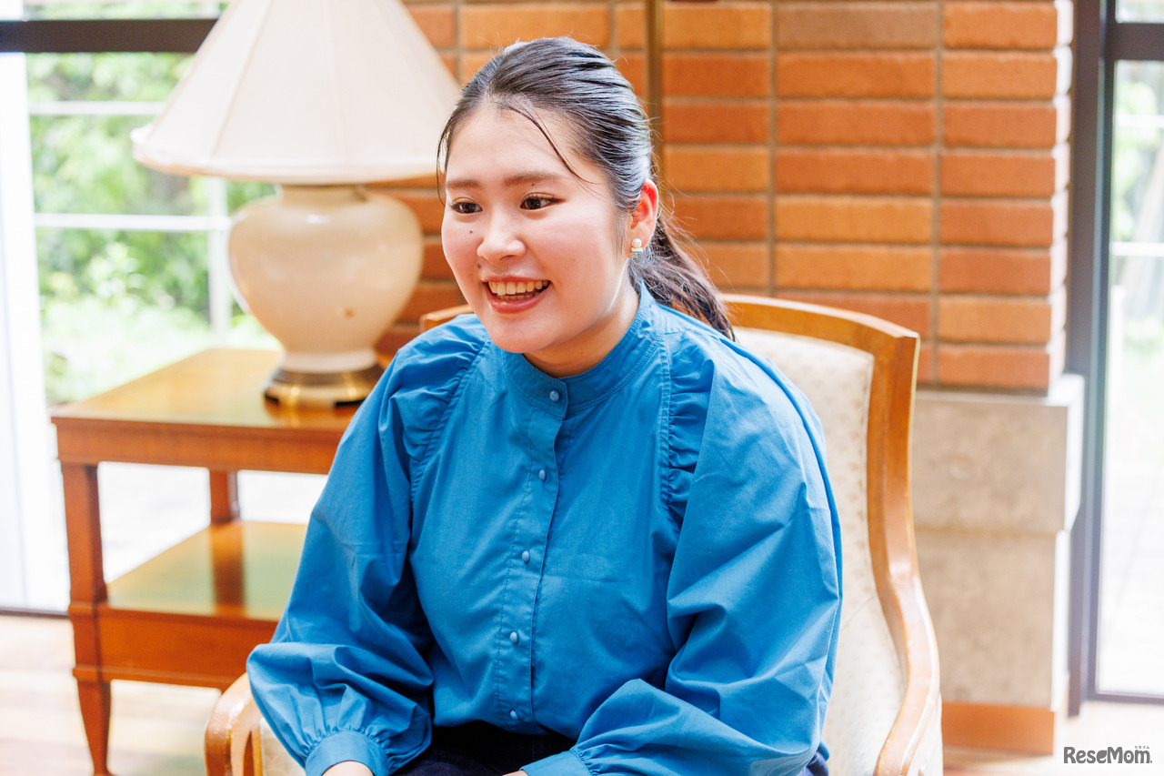 現代社会学部社会システム学科 4年 高原愛子さん