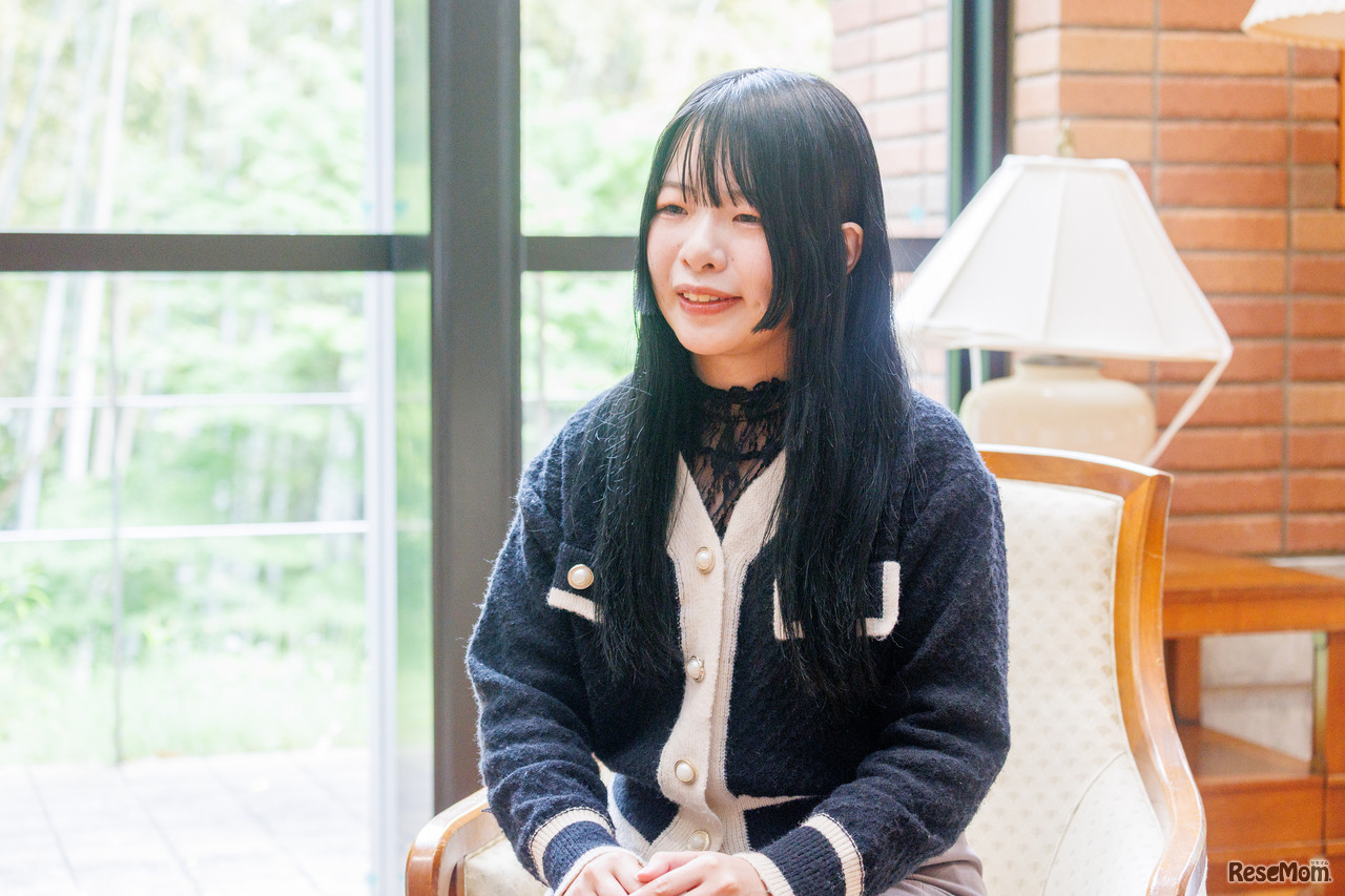 学芸学部音楽学科音楽文化専攻 3年 橋川真愛さん