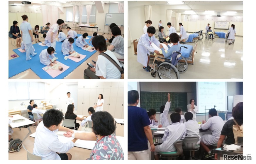 「小学生 夏の医学校」過去のイベント時のようす