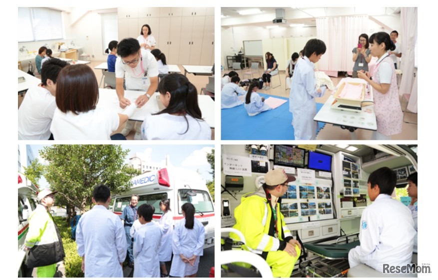 「小学生 夏の医学校」過去のイベント時のようす