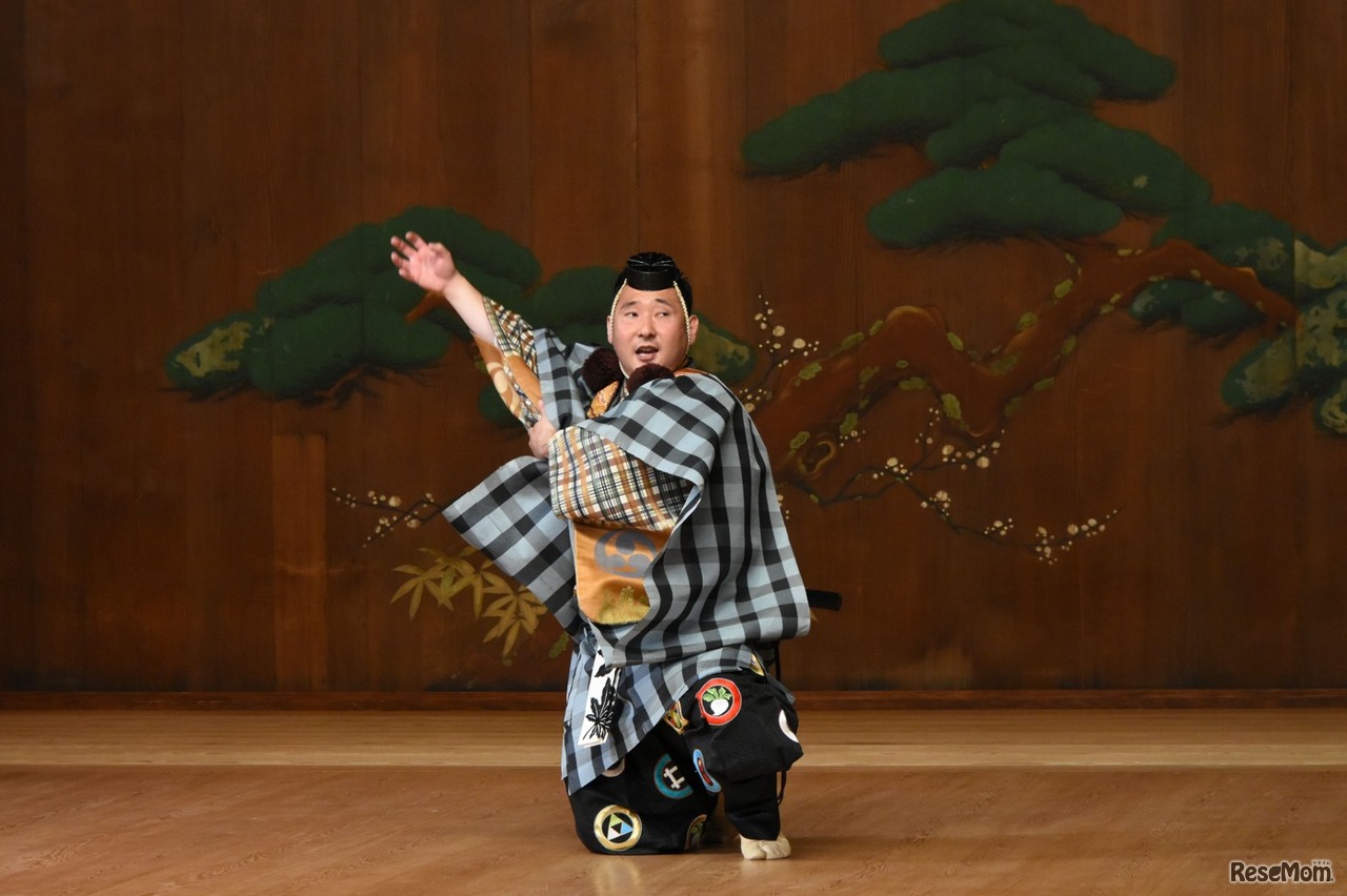 狂言「柿山伏」（大蔵流）
