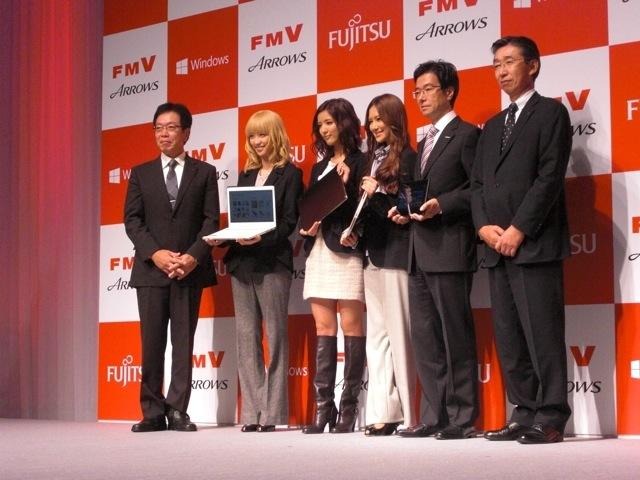 富士通LIFEBOOK CH55/J（Floral Kiss）発表会。