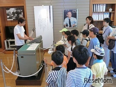 館内見学