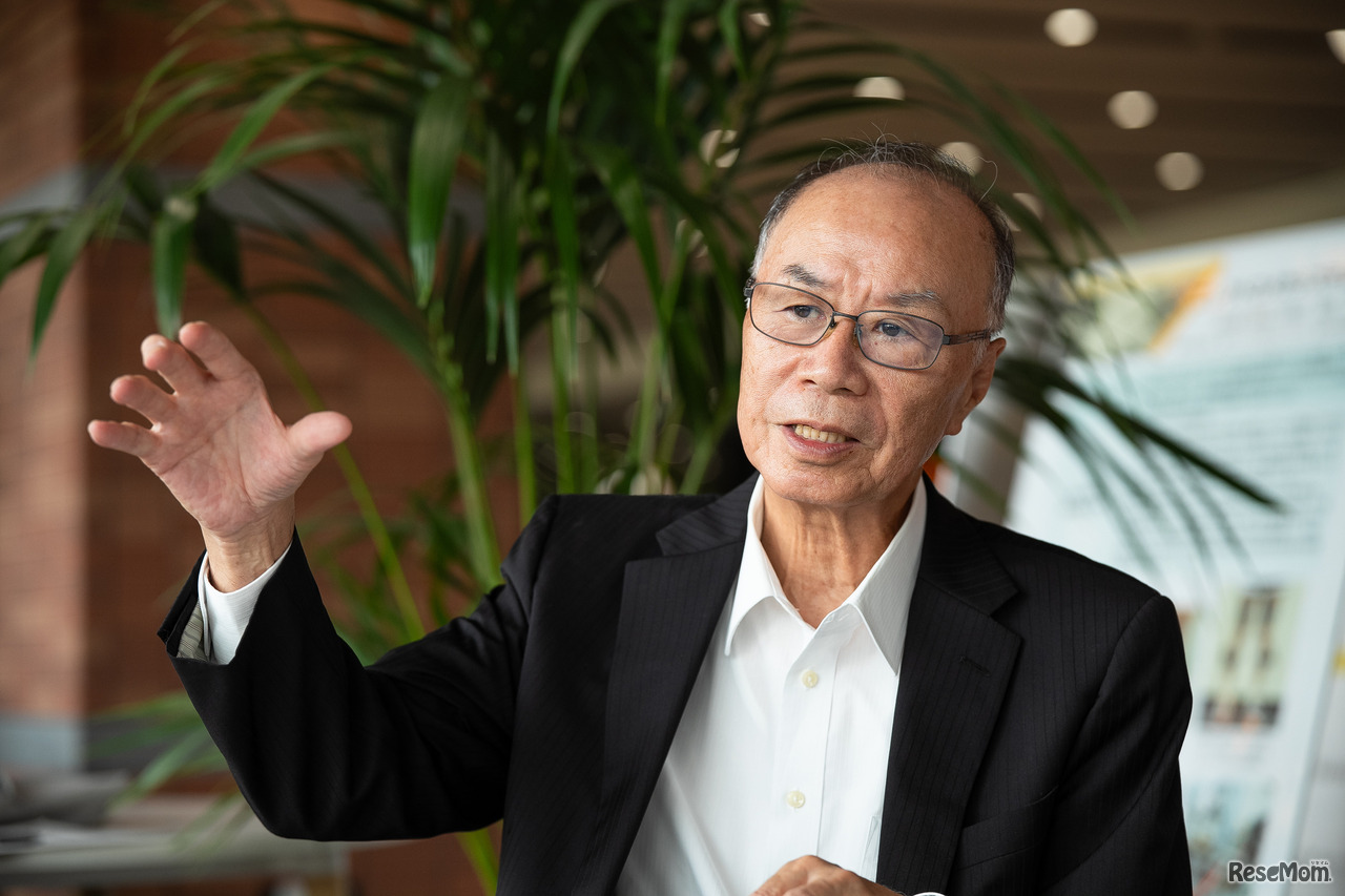 大和大学理工学部特任教授の垣内喜代三教授