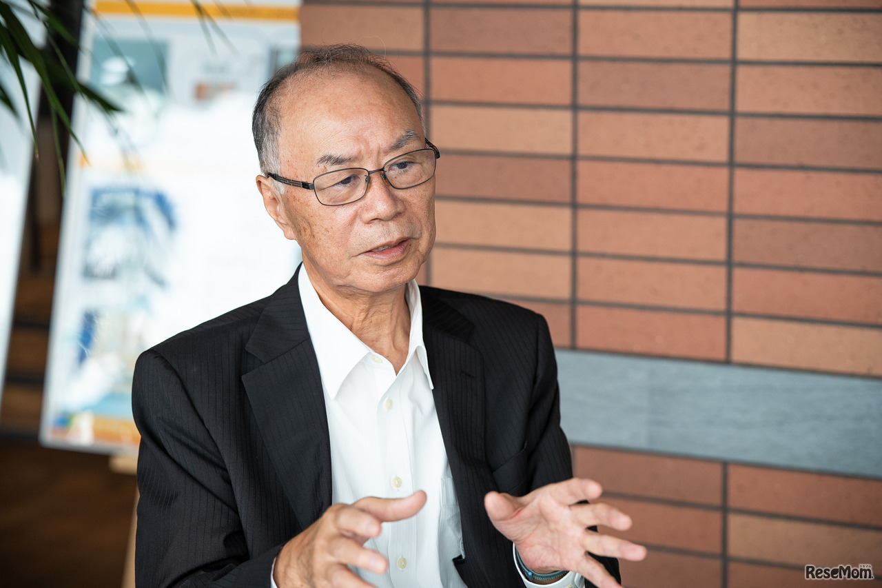 大和大学理工学部特任教授の垣内喜代三教授