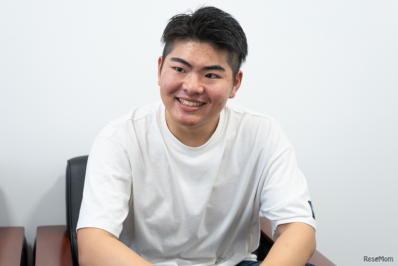 國廣拓夢さん（3年）