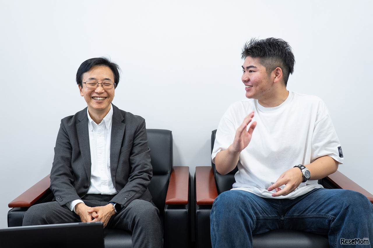 教員と学生の距離の近さも魅力