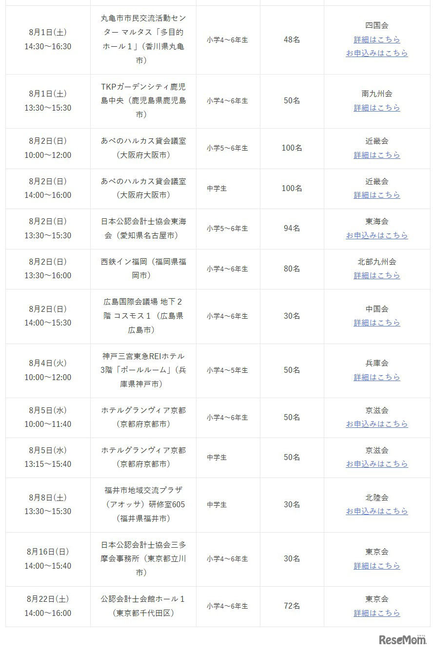 2026年開催予定（8月）