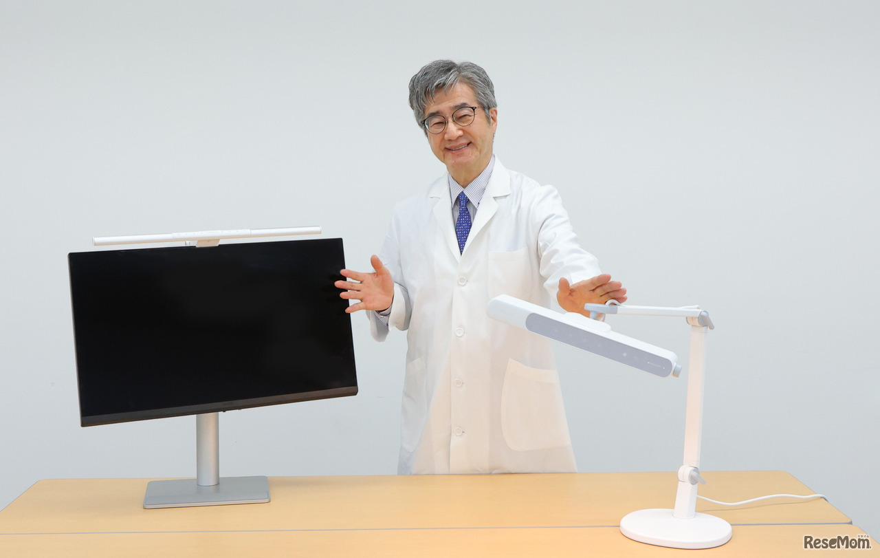 成績だけでなく、視力にも関わる学習環境。その鍵を握る照明の大切さについて、綾木先生に聞いた
