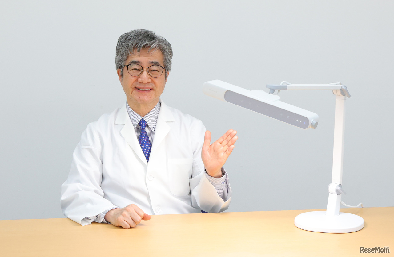 眼科医に聞く、子供の学習環境と光の関係…目・姿勢・集中力を整えるBenQのデスクライト「MindDuo 2」