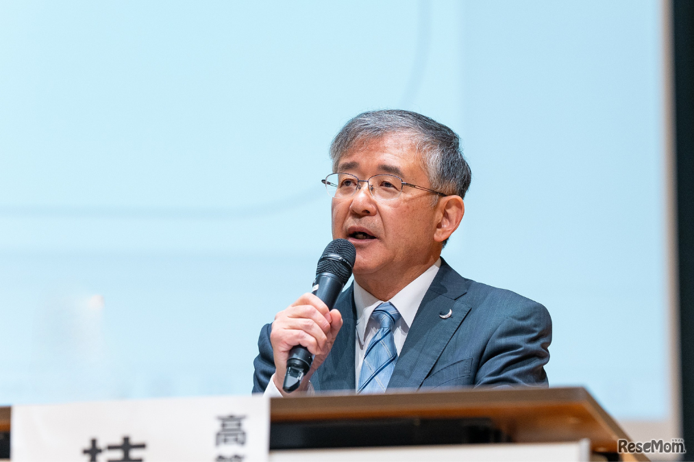 枝川豊氏　関西学院高等部長