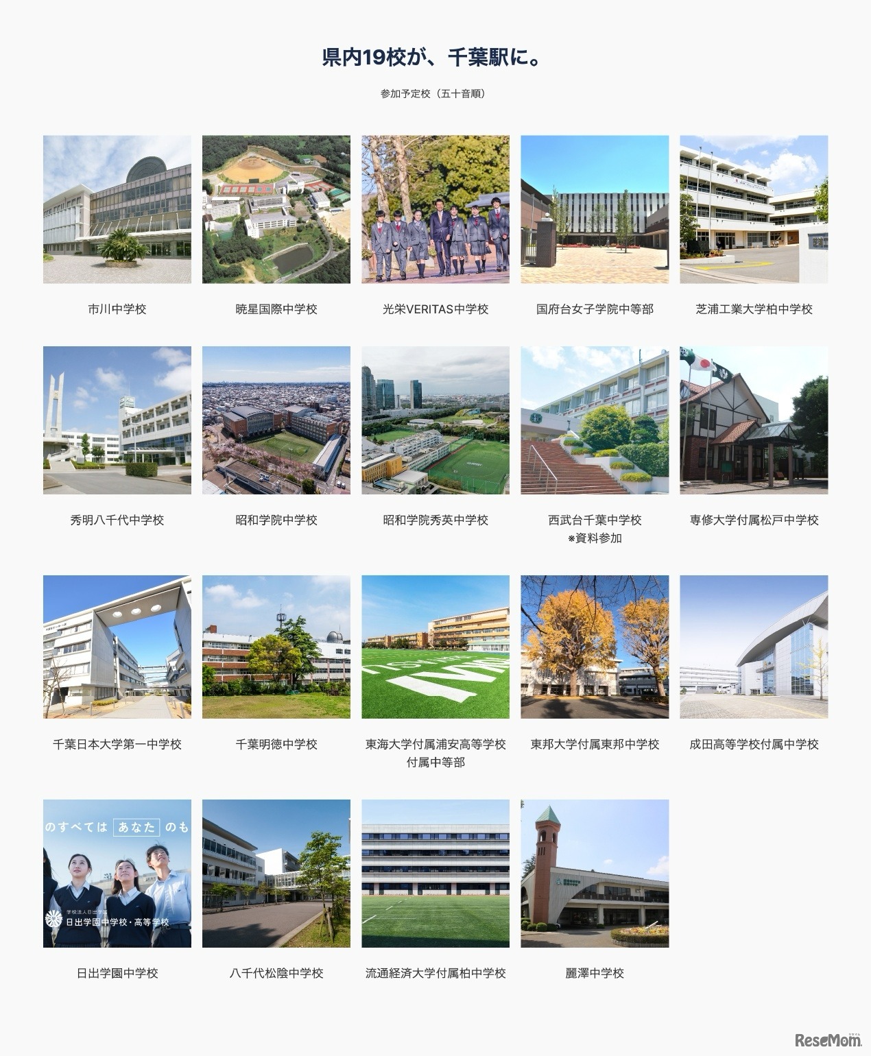 参加19校