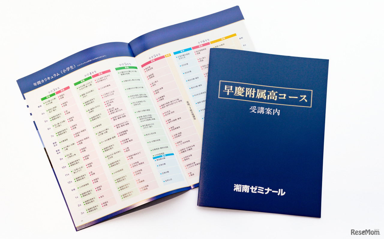 早慶附属高コース 受講案内