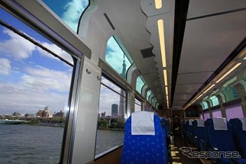 東武鉄道・展望車両634型「スカイツリートレイン」