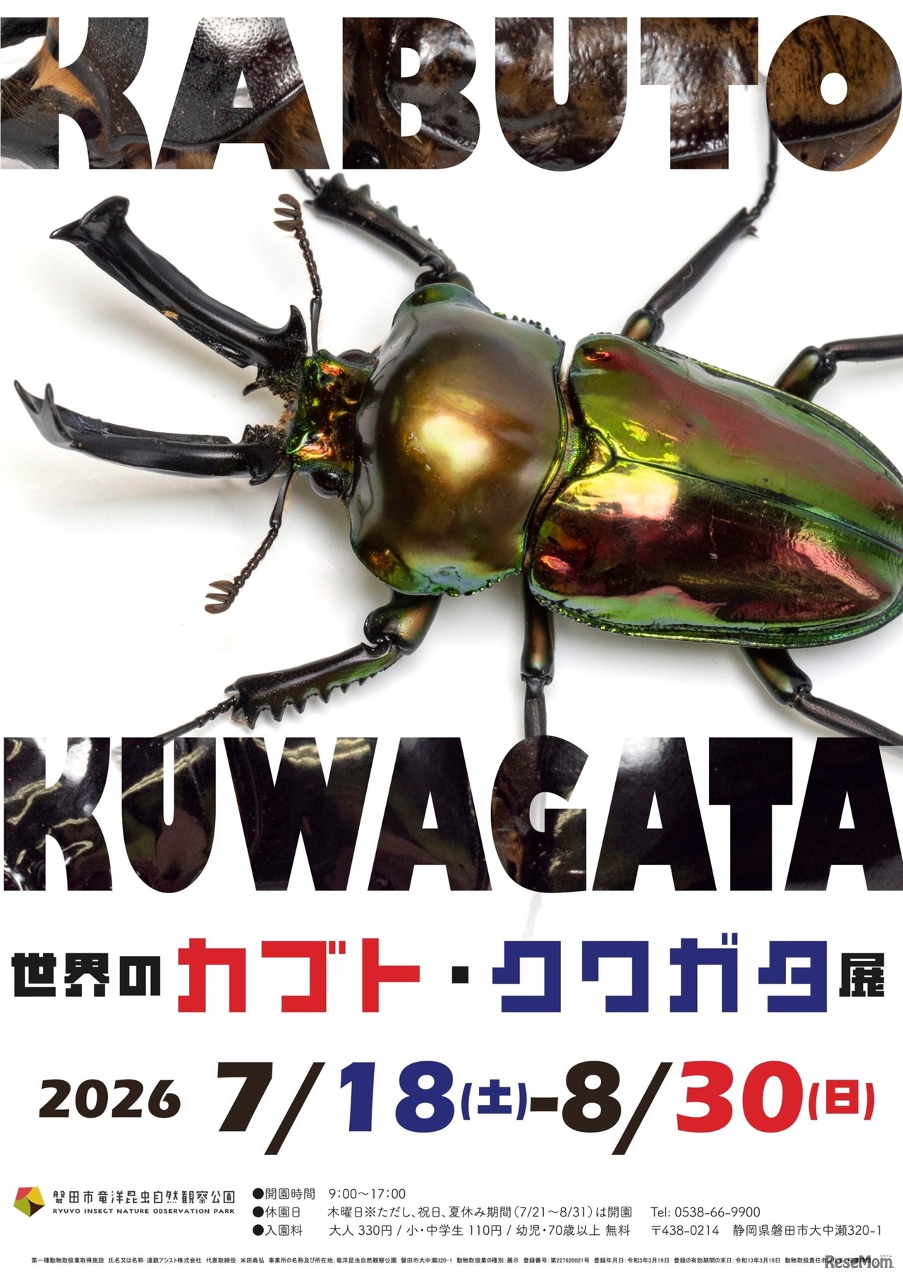 世界のカブト・クワガタ展
