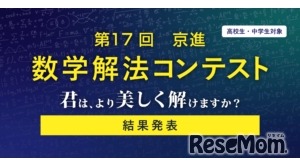 第17回「京進 数学解法コンテスト」