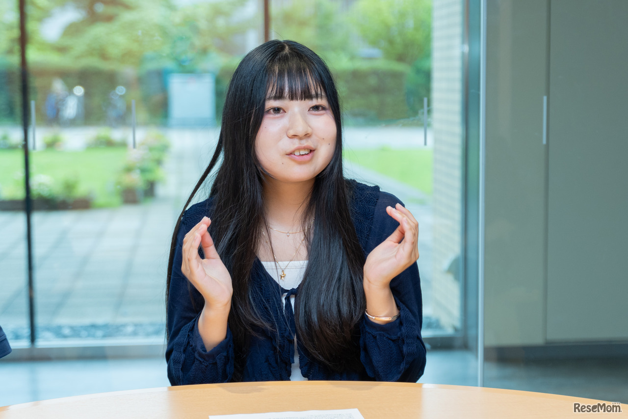 Y・Hさん（国際基督教大学 教養学部 アーツ・サイエンス学科　1年生）