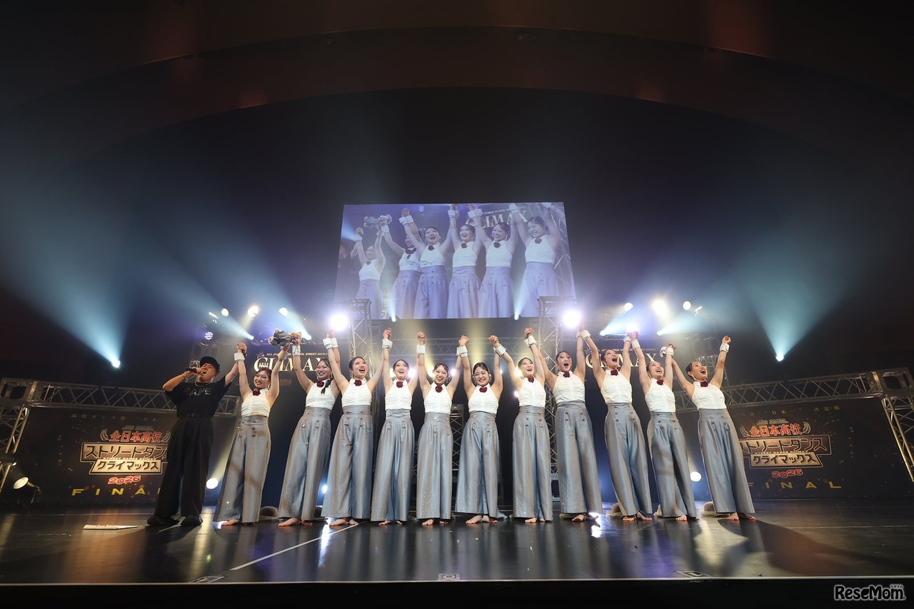 全日本高校ストリートダンスクライマックス2026 FINALの優勝は大商学園高等学校FREESTYLEチーム「Da・luce」