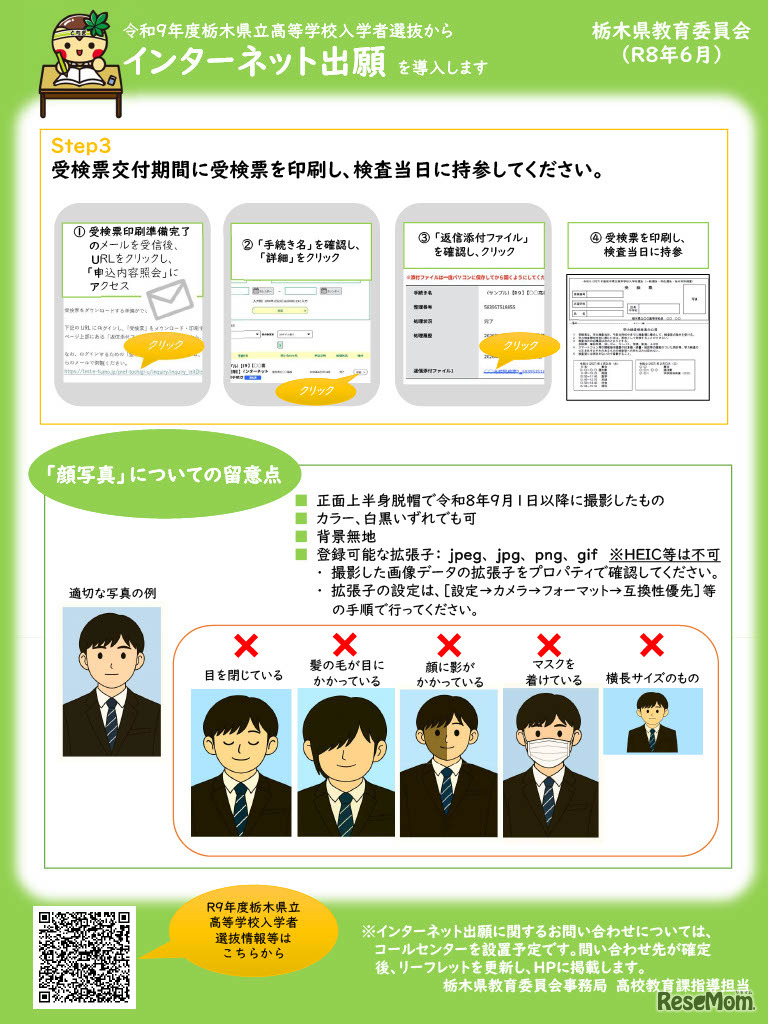 インターネット出願について