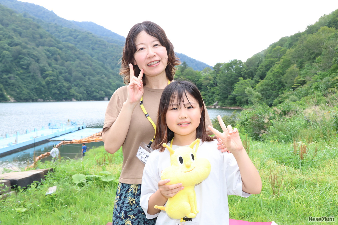 「あっこ」＆「なっつん」親子