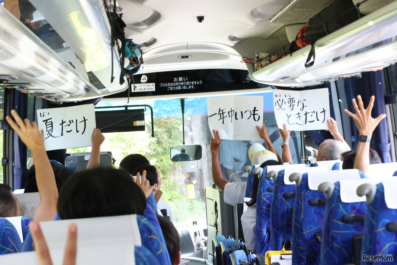 奥只見発電所ではいつ電気がつくられているのでしょうか？