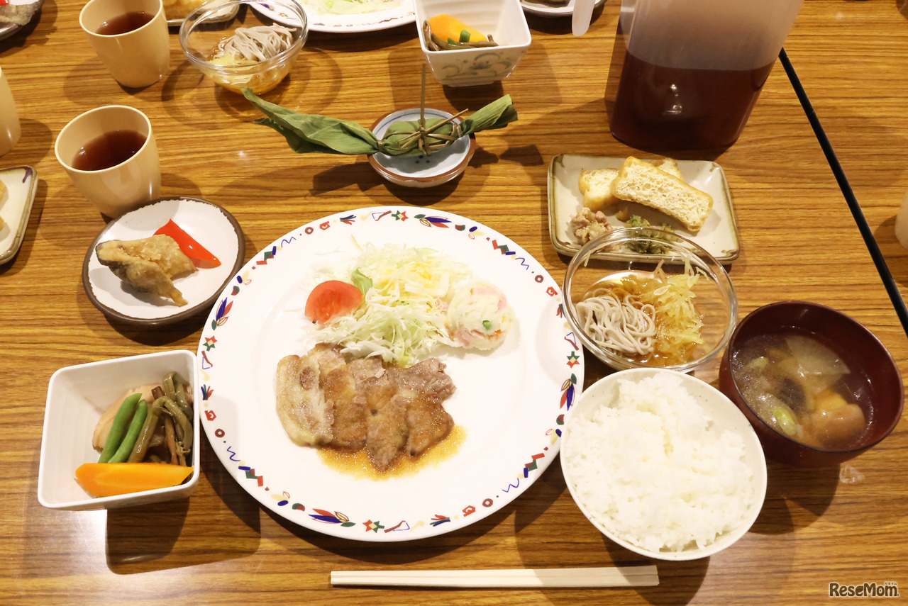 魚沼の旬と郷土の味を楽しむ夕食