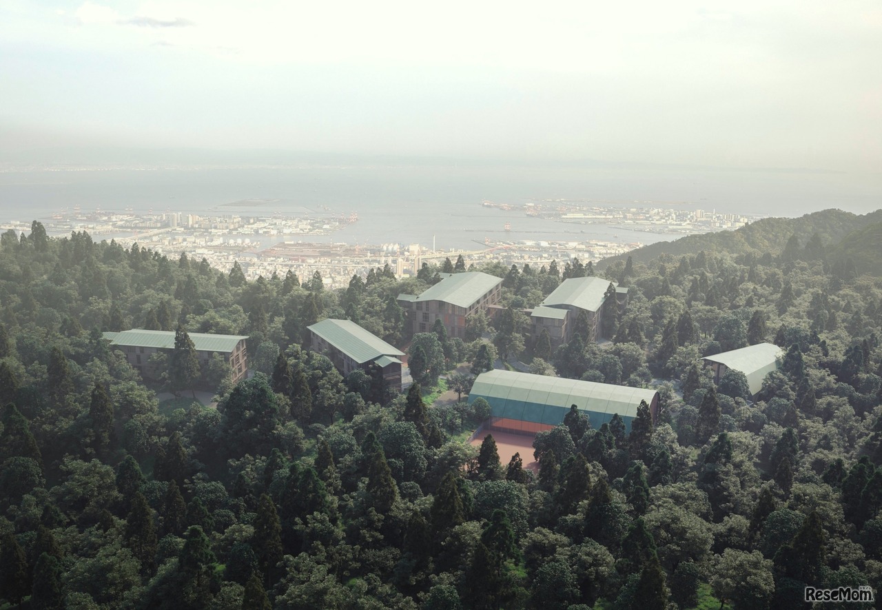 六甲山キャンパス完成イメージ