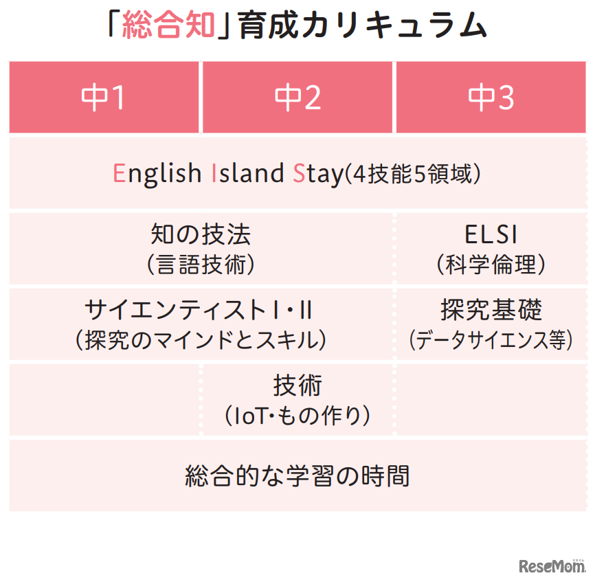 「総合知」育成カリキュラム