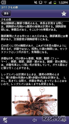 Android向け図鑑アプリ「注意！鬼虫大図鑑」