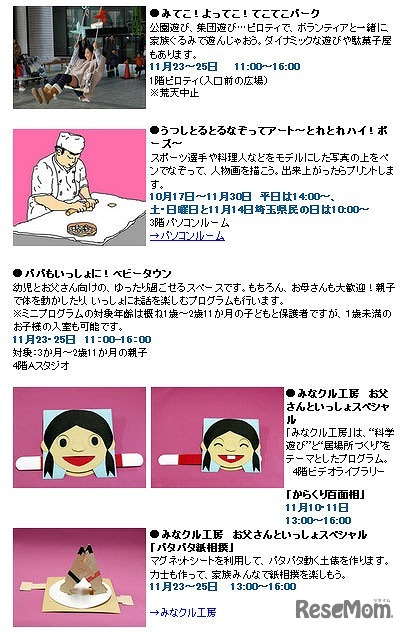 こどもの城ファミリーフェア