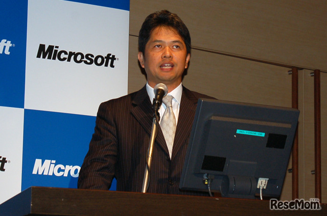 マイクロソフト 執行役 常務 パブリックセクター担当の大井川和彦氏
