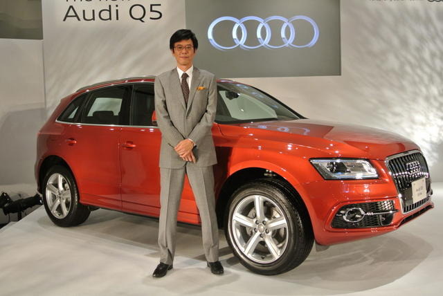 新型アウディQ5発表会