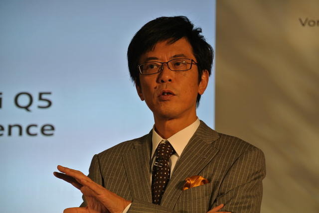 新型アウディQ5発表会