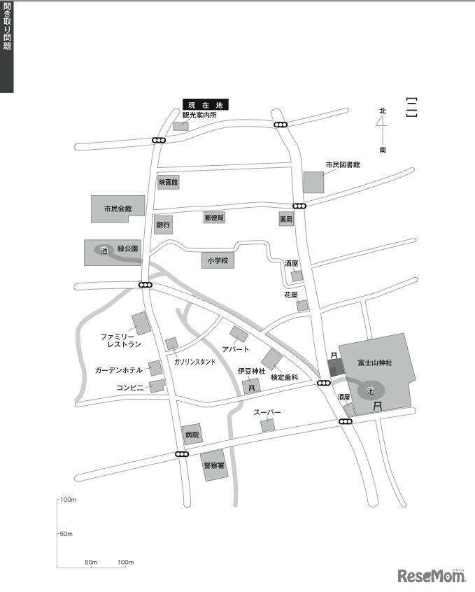 聞き取り問題例