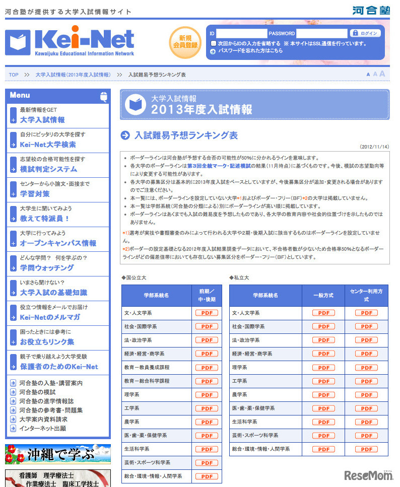 河合塾（Kei-Net）