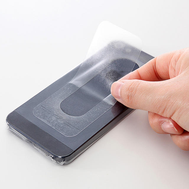 シールを貼るだけ