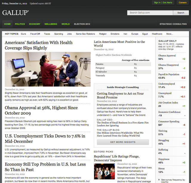 ギャラップ（GALLUP）