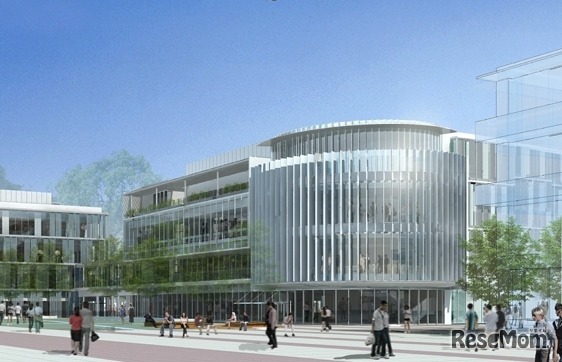 東京経済大学・新図書館イメージ