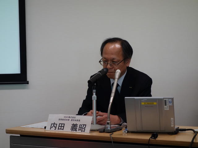 KDDI 技術統括本部 運用本部長 内田義昭氏
