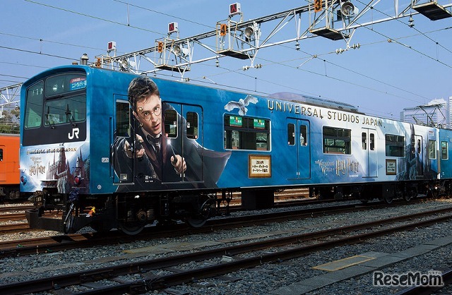 「ハリーポッター」列車