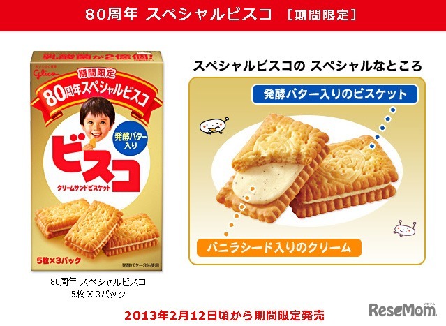 80周年スペシャルビスコ