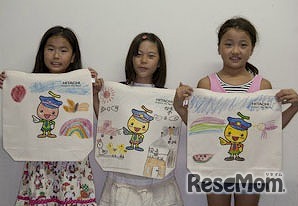 きのぽんのエコバッグぬりえ（前回の参加者）