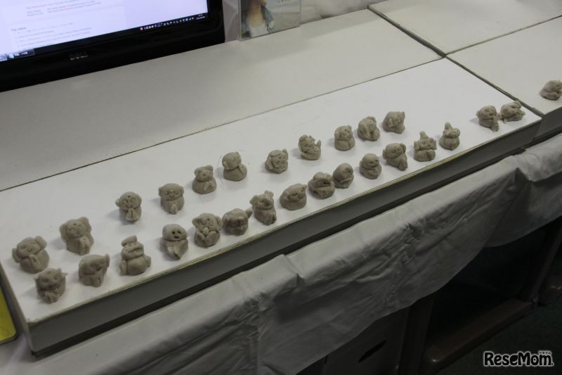 復興支援のミニ地蔵づくり