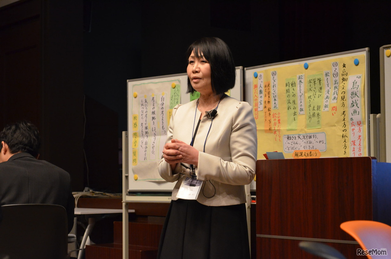 横浜市立高田小学校の佐藤幸恵主幹教諭