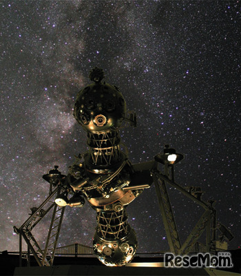 館内のプラネタリウム