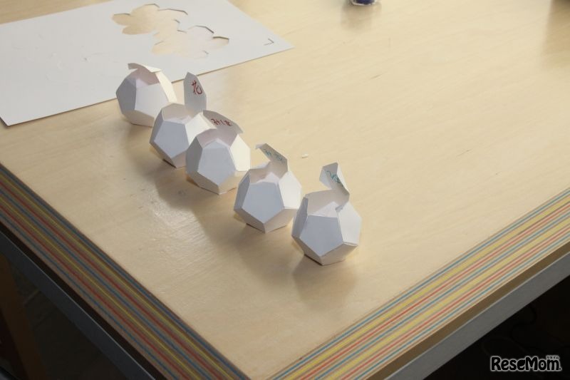 できあがった正12面体