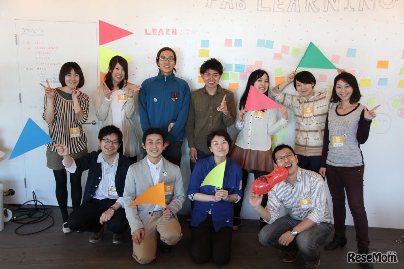 ベネッセコーポレーションとFabLab Kamakuraのみなさん