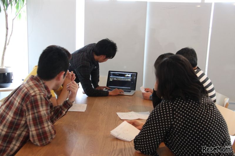 本番動画の確認、編集