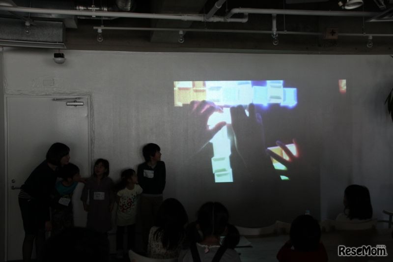 子どもグループの作品発表